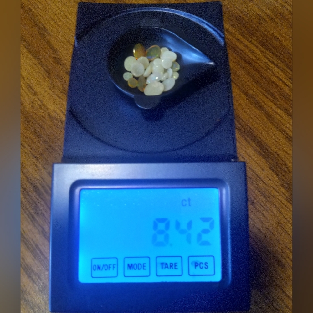 Multi Color & Size Mixed Shaped Opal Cabochon Par… - image 3